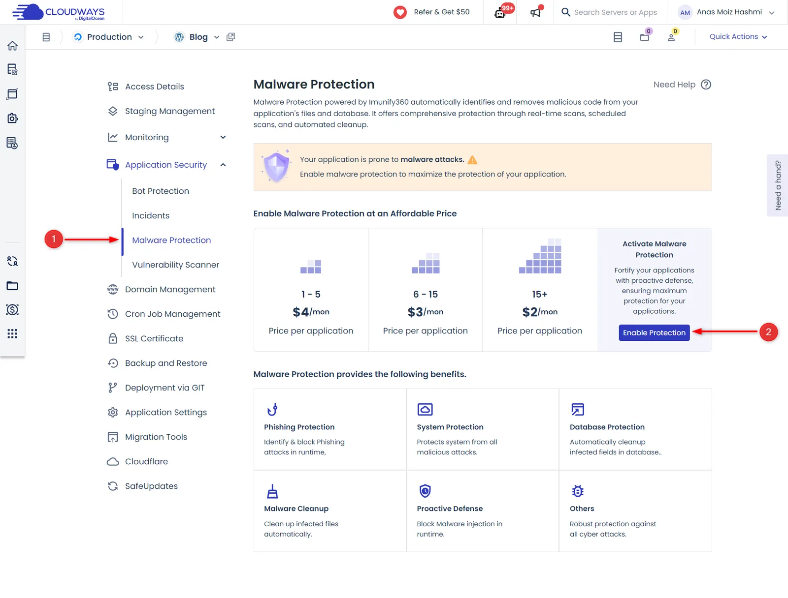 Cloudways网站被黑、中病毒怎么办？发现症状、清理病毒和事后加固（图 1）