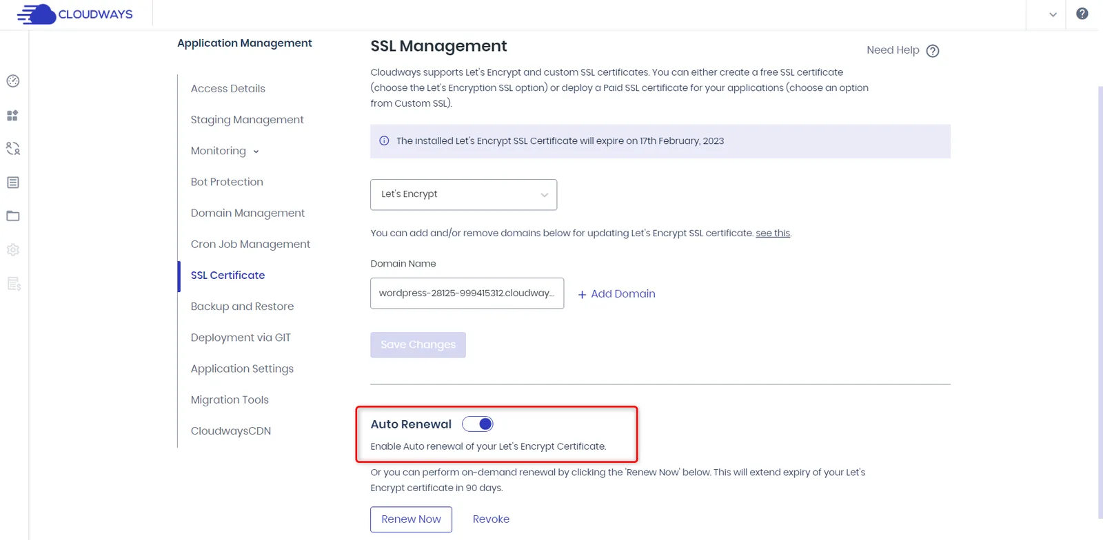 Cloudways SSL证书安装失败、不自动续期怎么办？Let's Encrypt安装、续期和排查（图 4）