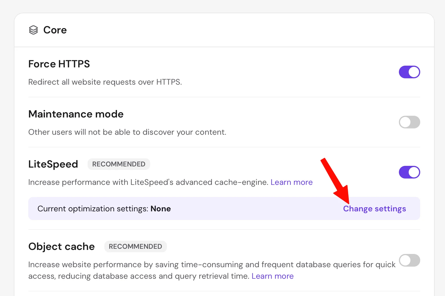 Hostinger的LiteSpeed Cache怎么启用和设置？（图 2）